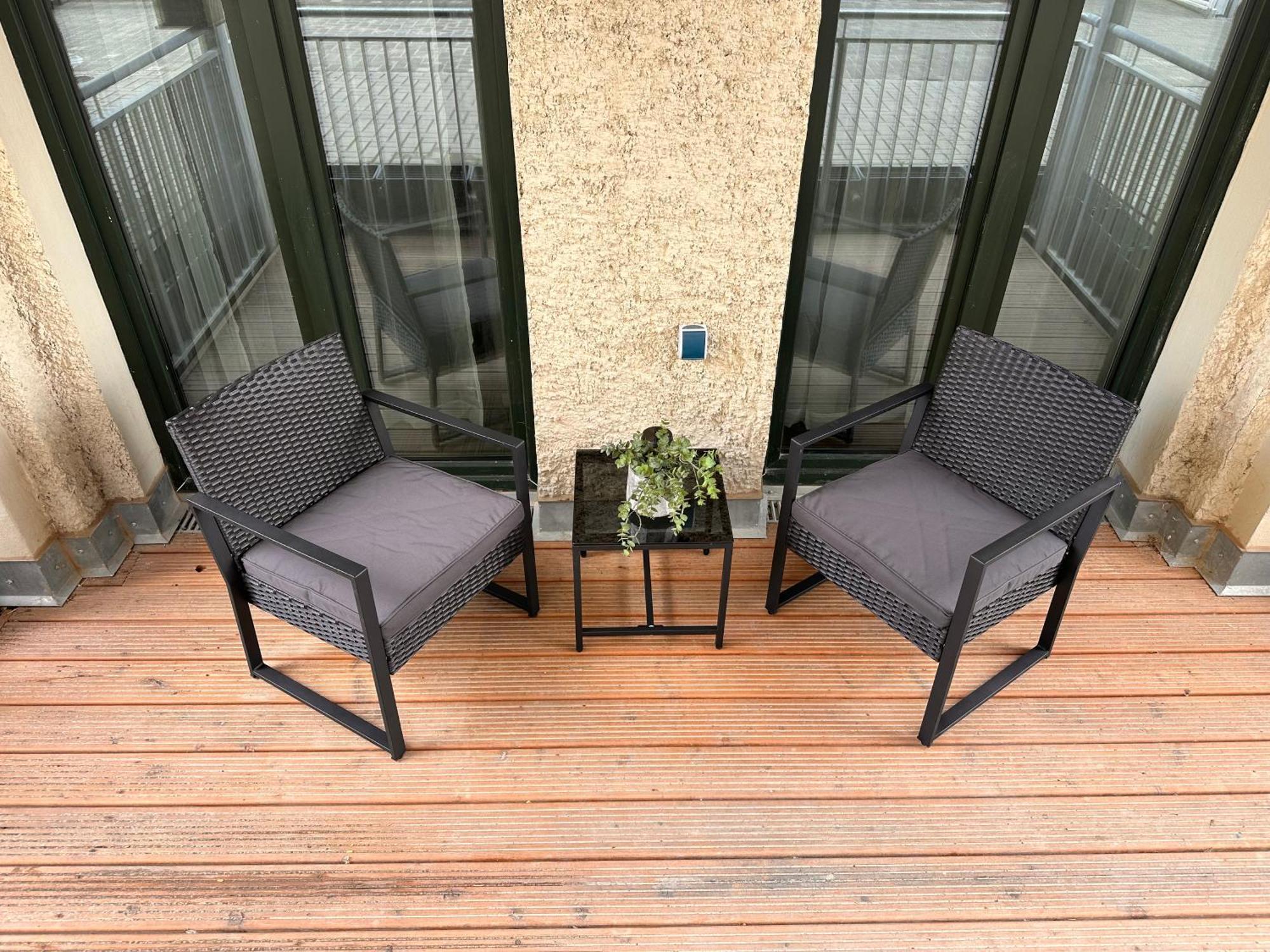 Safan Suites I Elbnah I Balkon I Uniklinik I Parkplatz 马格德堡 外观 照片